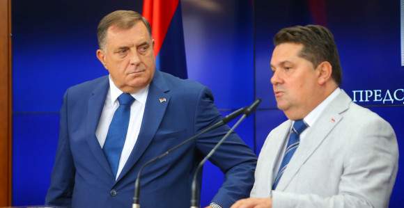 Стевандић и Додик: Ми смо најхрабрији мишеви, народ има среће што га ми водимо!