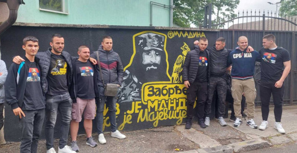 Počast vojvodi Mandi u Beogradu: Mural od srca