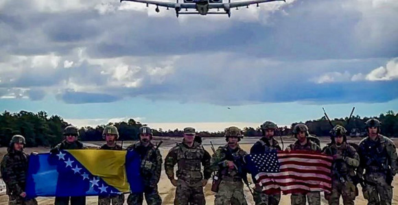 Zajednička vojna vježba Oružanih snaga BiH i Amerike