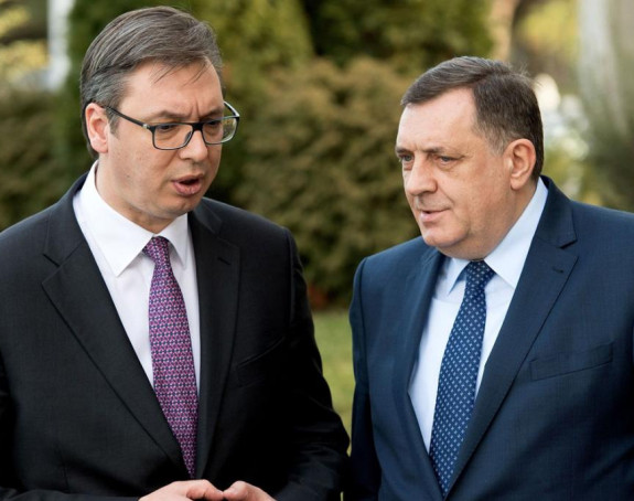 Vučić sa Dodikom o aktuelnim pitanjima iz regiona
