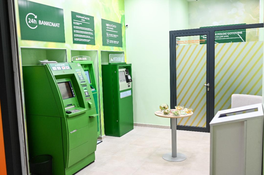 Otvorena nova digitalna poslovnica ATOS banke u Tropik centru u Banjaluci!