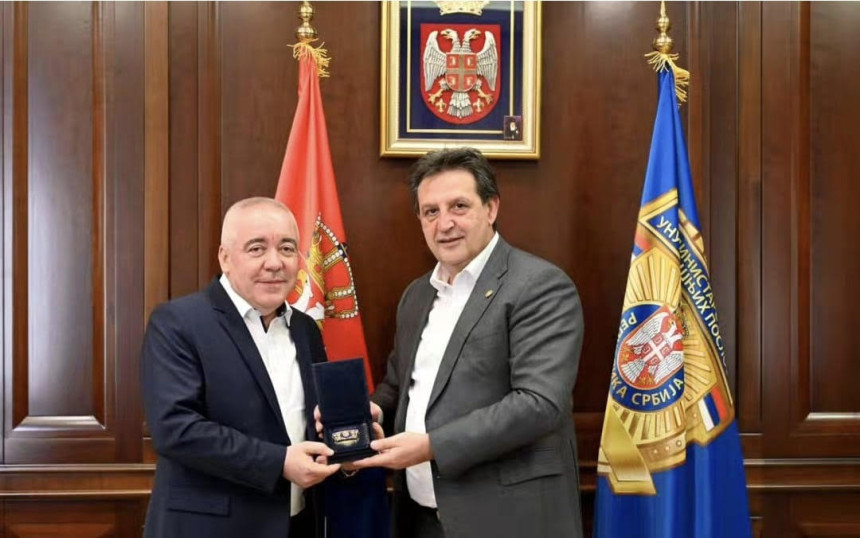 Darko Ćulum sa Bratislavom Gašićem o nastavku saradnje