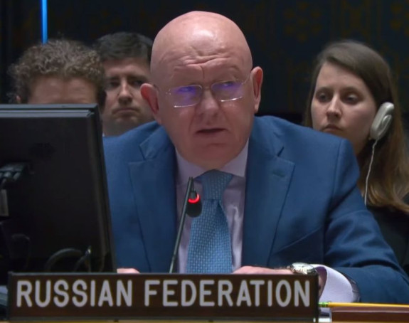 Nebenzja: Rusija je protiv rezolucije o Srebrenici