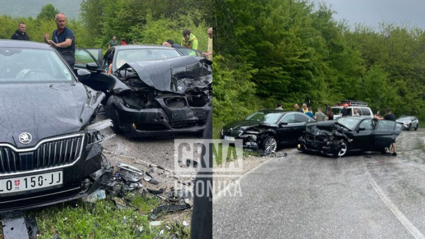 Повријеђено више особа у удесу на путу Гацко-Фоча