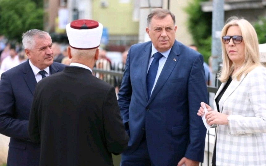 Отварање џамије у Бањалуци: Стигли Додик, Цвијановићева, Вишковић...