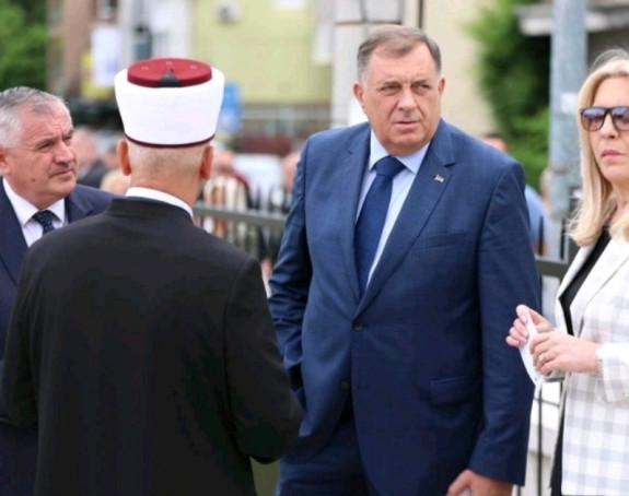 Отварање џамије у Бањалуци: Стигли Додик, Цвијановићева, Вишковић...