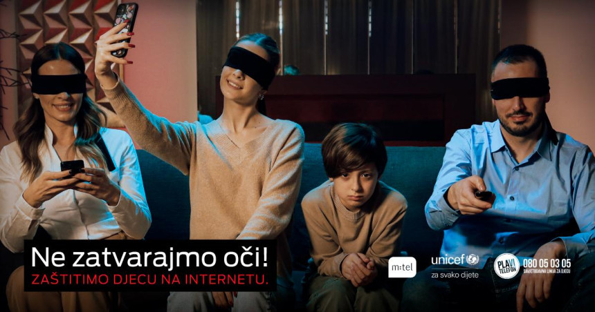 „Ne zatvarajmo oči! Zaštitimo djecu na internetu.“