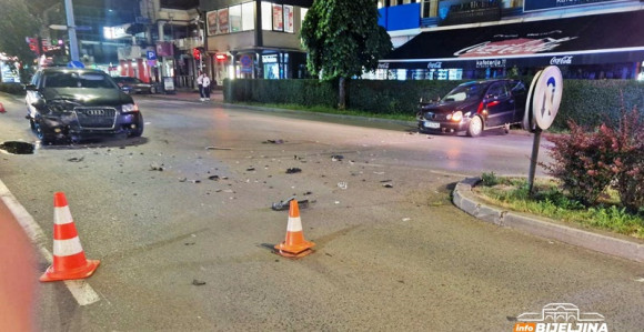 Sudar u centru Bijeljine - troje povrijeđeno