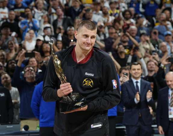 Јокић добио награду за најкориснијег играча НБА лиге