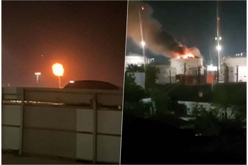 Украјина напала Русију са преко 100 дронова (ВИДЕО)