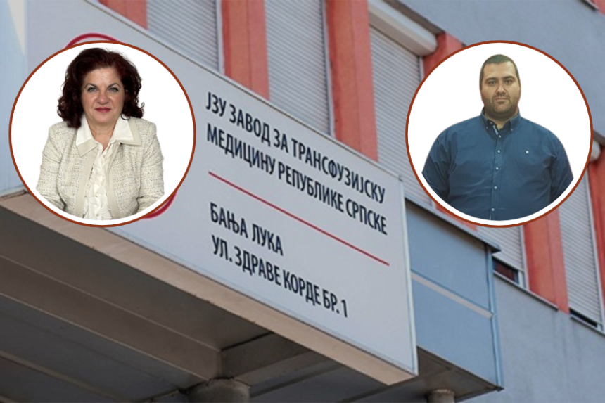 Јавност огорчено реаговала: Нестручан кадар званично на челу Завода за трансфузију РС