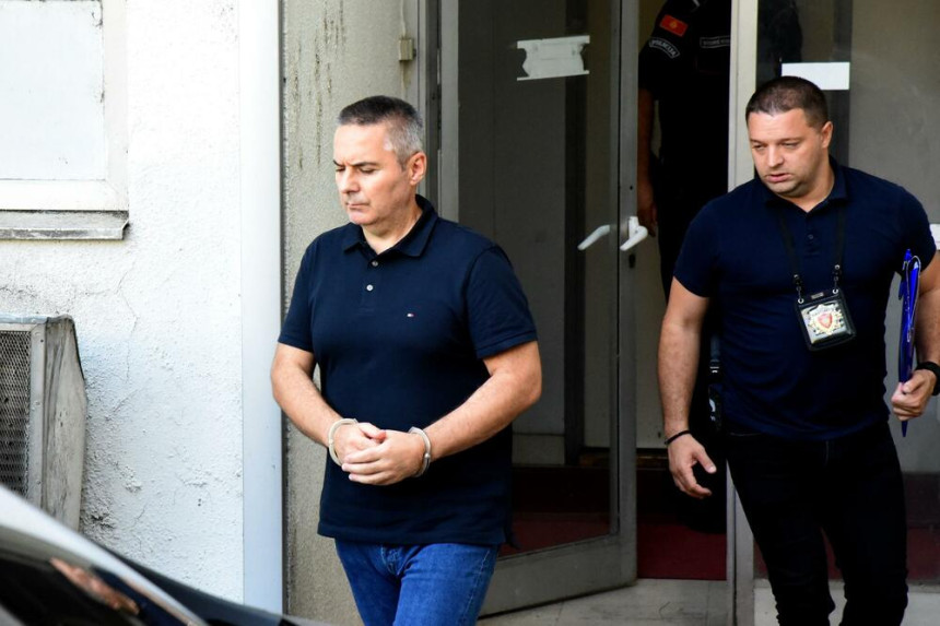 Бивши црногорски директор полиције пребачен у КЦЦГ