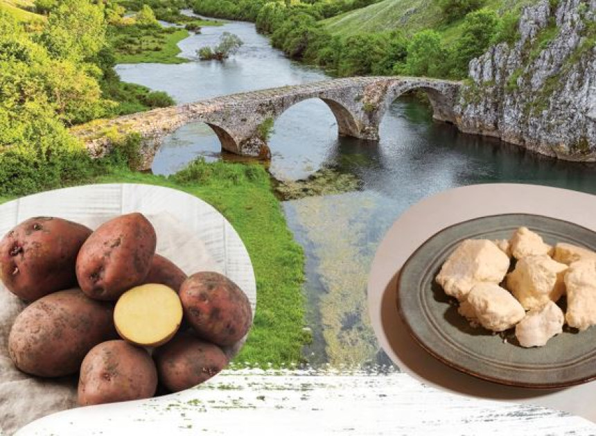 Прва манифестација сира и кромпира код Невесиња