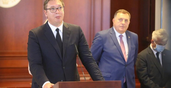 Вучић и Додик данас у Београду о детаљима Сабора