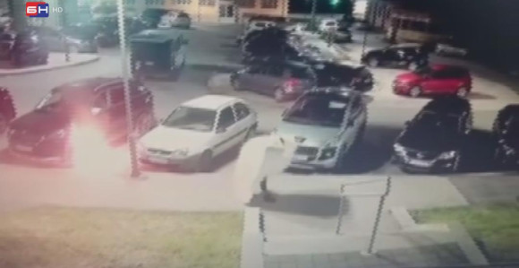 Објављен снимак паљења аутомобила на Палама
