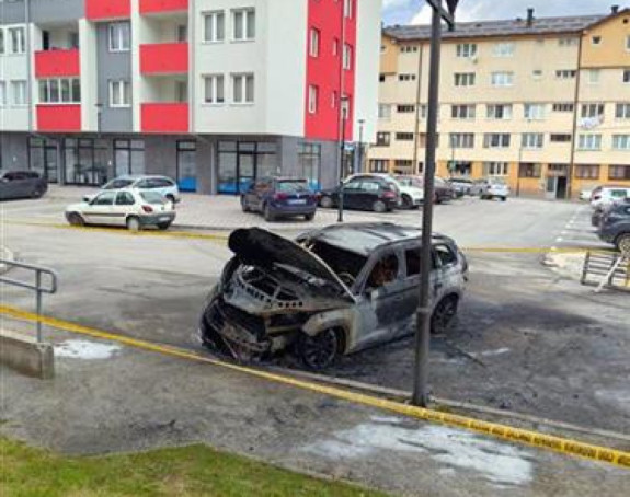 Ухапшена једна особа због паљења аутомобила