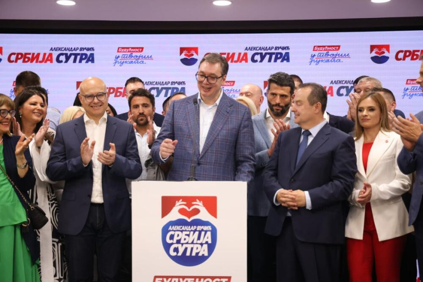 Srbija izabrala lokalnu vlast: Ubjedljiva pobjeda SNS-a