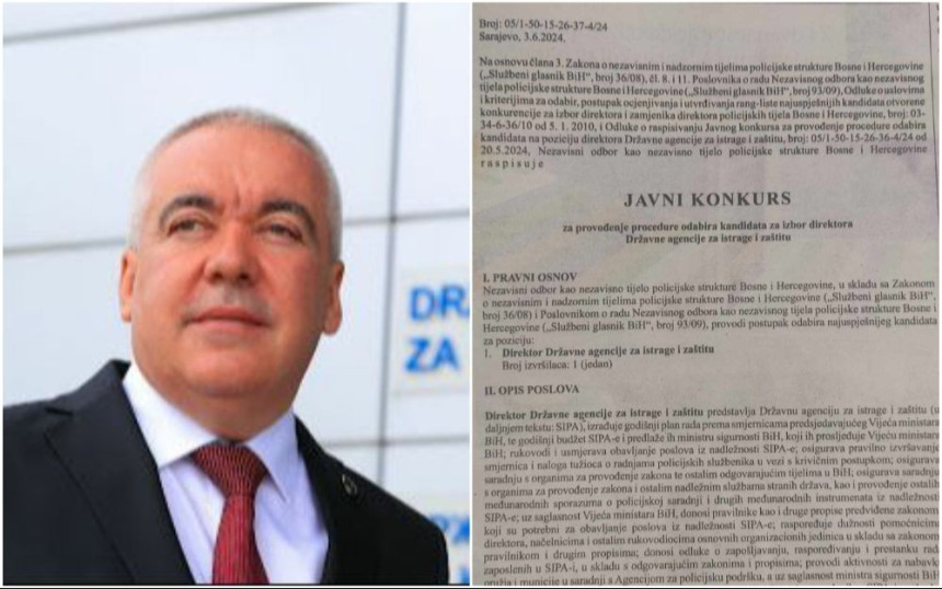 Objavljen konkurs za direktora: Ko će na čelo SIPA-e