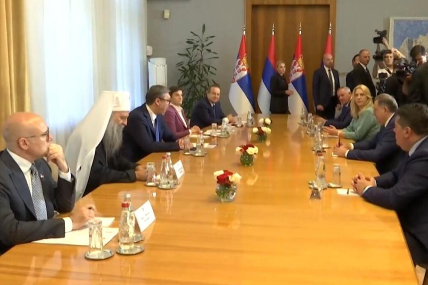 Заједнички састанак делегација Србије и Републике Српске