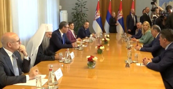 Заједнички састанак делегација Србије и Републике Српске
