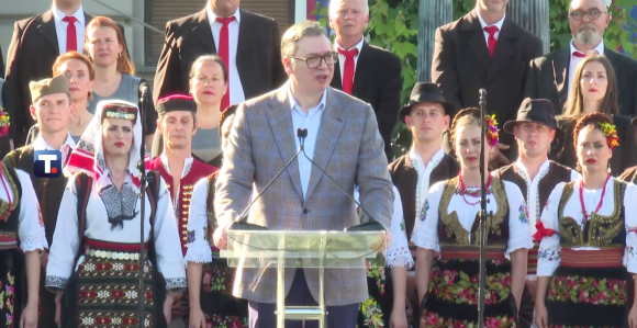 "Нико неће моћи да уништи српско јединство и прави кораке уназад"