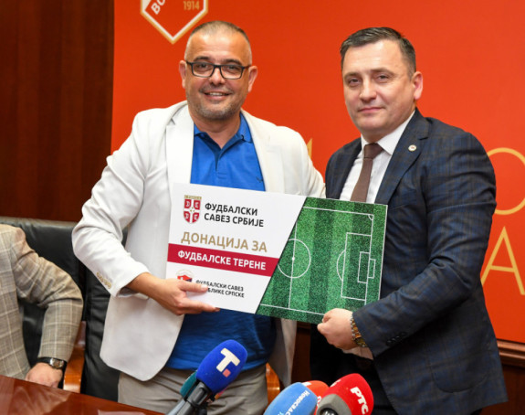 Fudbalski savez Srbije dao savezu Srpske 500.000 €