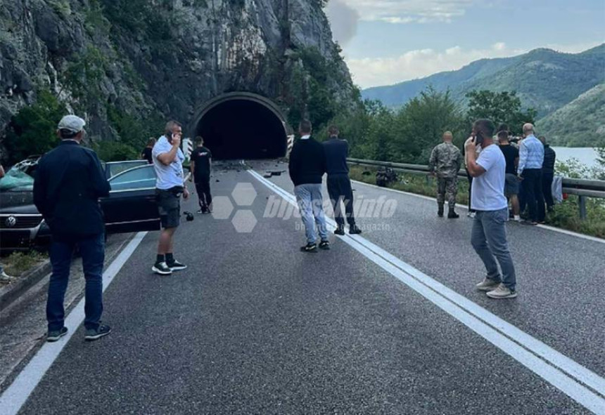 Nesreća kod Mostara: Zapalio se kamion, ima poginulih