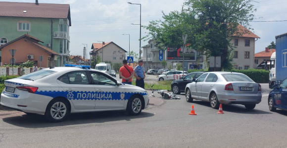 Stariji biciklista povrijeđen u nezgodi u Bijeljini