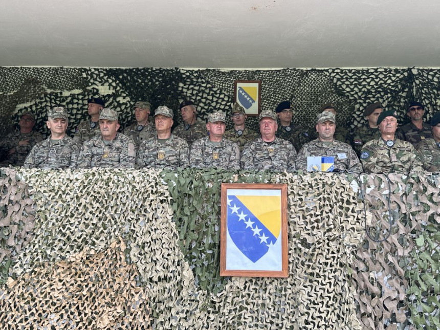 Uspješna vojna vježba OS BiH po NATO konceptu na Manjači