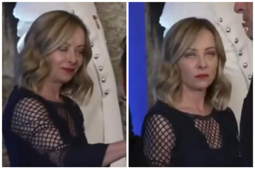 Hit snimak Meloni i Makrona sa samita (VIDEO)