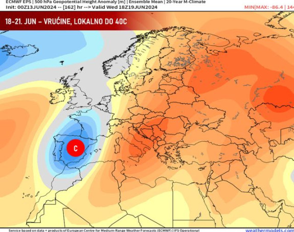 Наредних дана цијели регион под утицајем врелог таласа