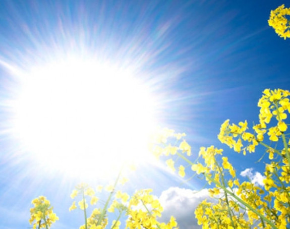 Danas sunčano i toplo, do 33 stepena temperatura