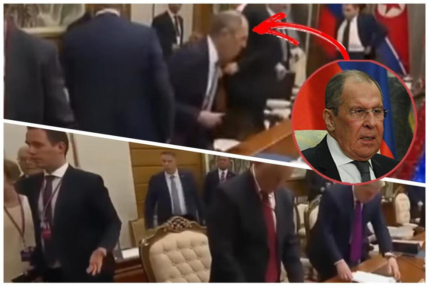 Lavrov i ostali Putinovi ministri izbačeni iz sale