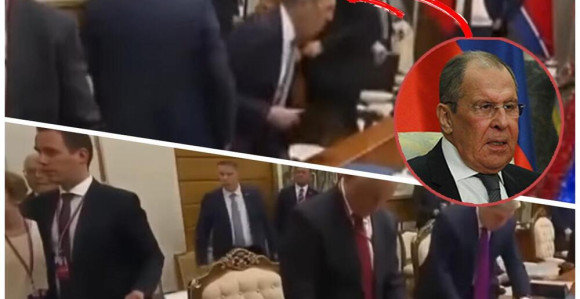 Lavrov i ostali Putinovi ministri izbačeni iz sale