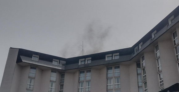 Zapalio se agregat: Požar u hotelu "Bosna" u Banjaluci