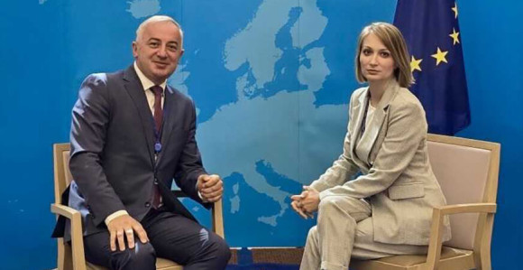 Borenović sa šeficom Delegacije Srbije u Savjetu Evrope
