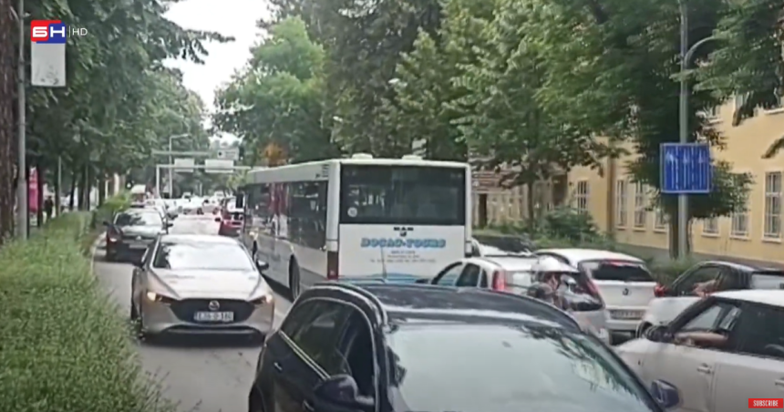 Саобраћајни колапс на подручју Бањалуке (ВИДЕО)