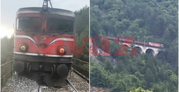 Konjic: Teretni voz iskočio iz šina na mostu bez ograde
