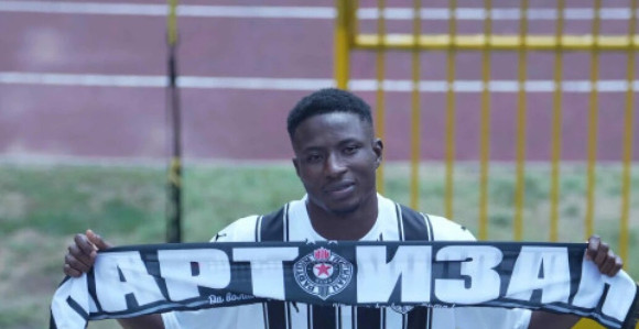 Ibrahim Zubairu iz Gane novi je igrač FK Partizan