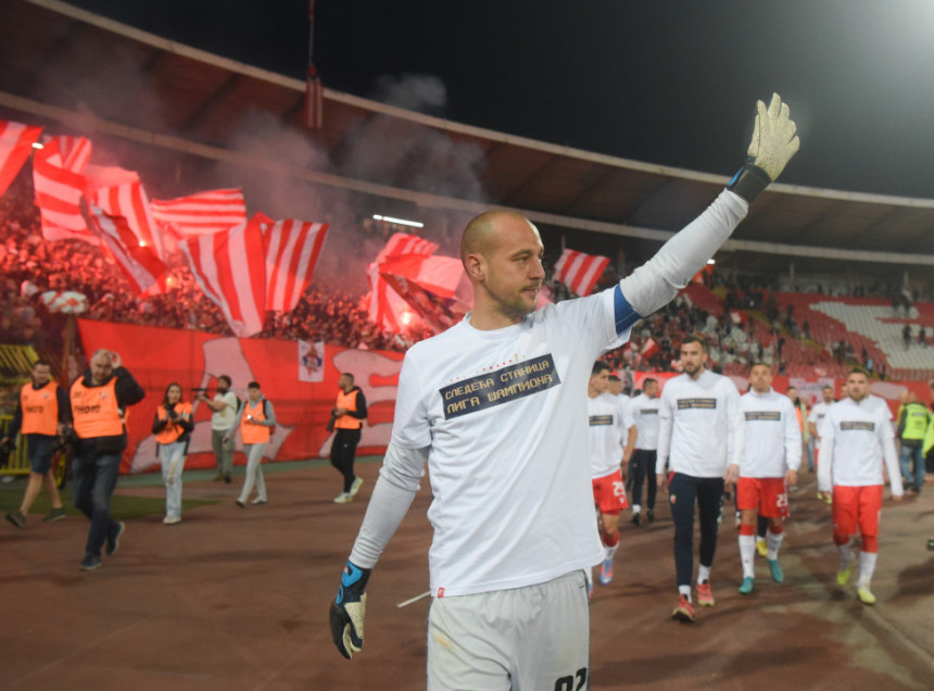 Borjan: Hvala svima u klubu, uvijek ću biti Zvezdin vojnik