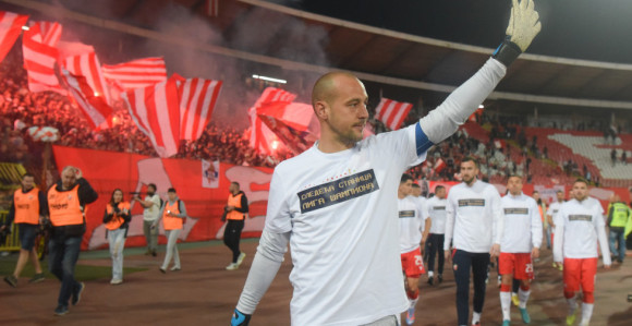 Borjan: Hvala svima u klubu, uvijek ću biti Zvezdin vojnik