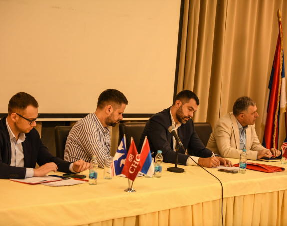 Srđan Amidžić i Igor Dodik posjetili GrO SNSD Bijeljina