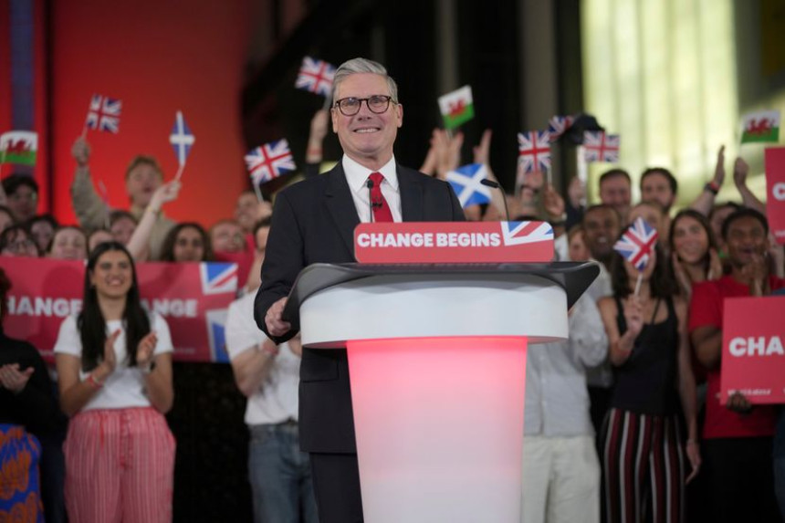 Pobjeda Laburista u Velikoj Britaniji, novi premijer Starmer