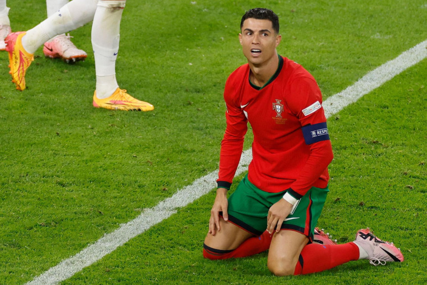 Slom na EURU: Ronaldu se ovo nikada nije dogodilo
