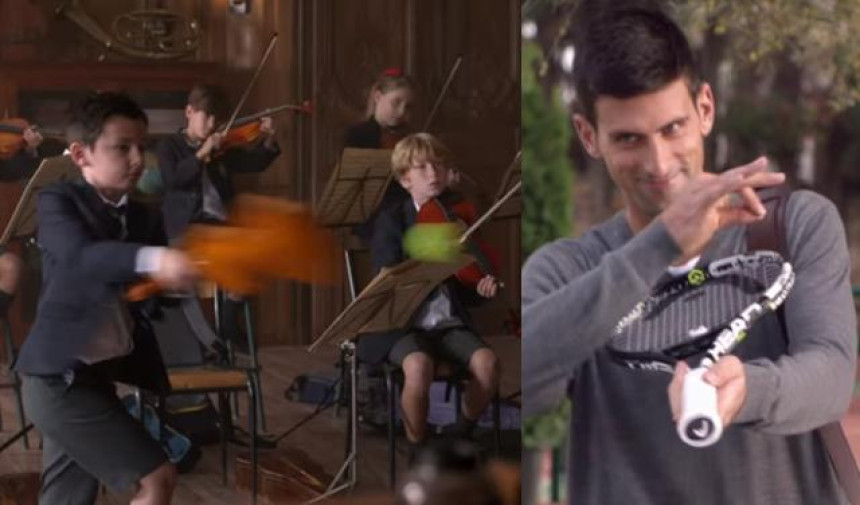 Poruka: Đoković otkrio za koga je "svirao violinu"