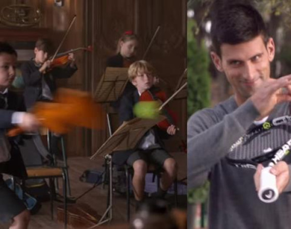 Poruka: Đoković otkrio za koga je "svirao violinu"