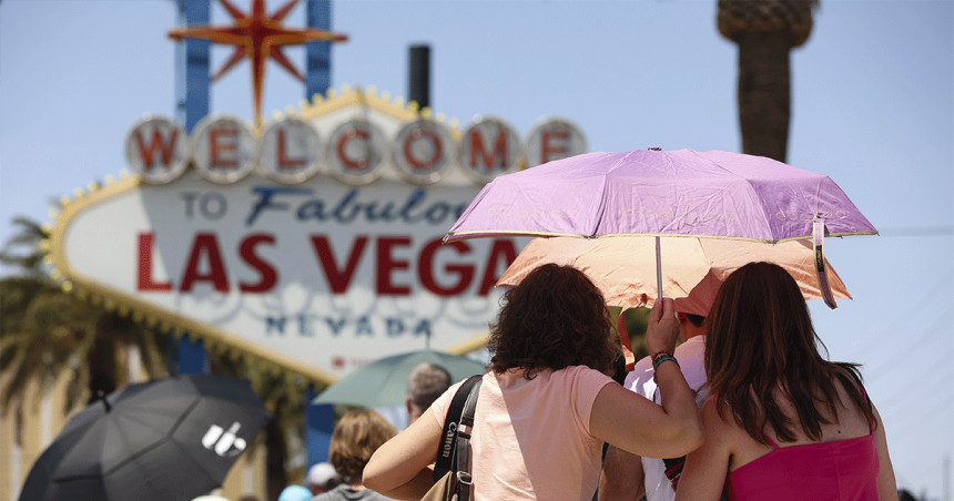 U Las Vegasu temperatura iznad 46,1 stepen