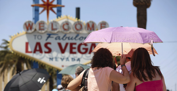 U Las Vegasu temperatura iznad 46,1 stepen