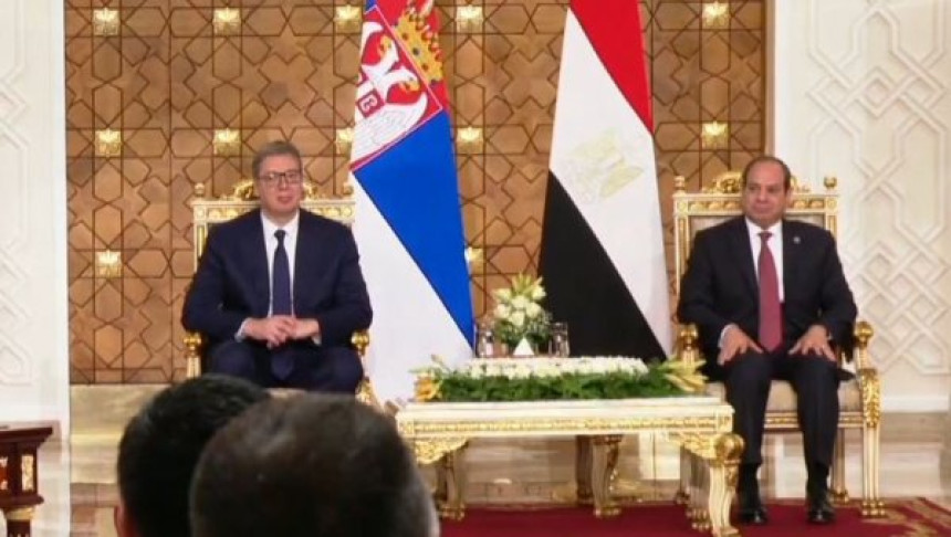 Vučić u Kairu: Sporazum o slobodnoj trgovini