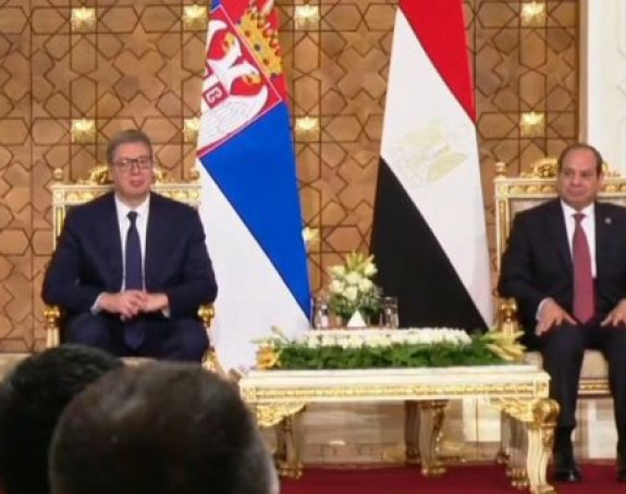 Vučić u Kairu: Sporazum o slobodnoj trgovini
